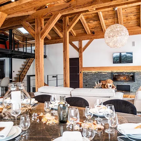 Horská chata Bonami 450 M2 Salle Cinema Jacuzzi Hammam